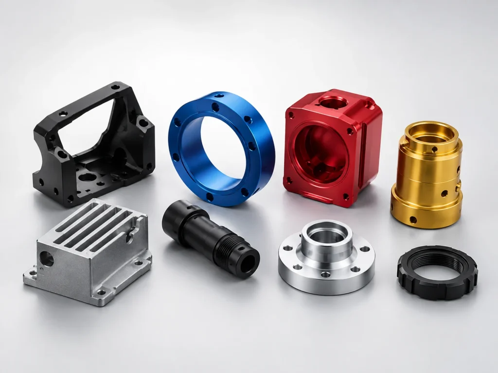 Surface finishing options for CNC machined parts