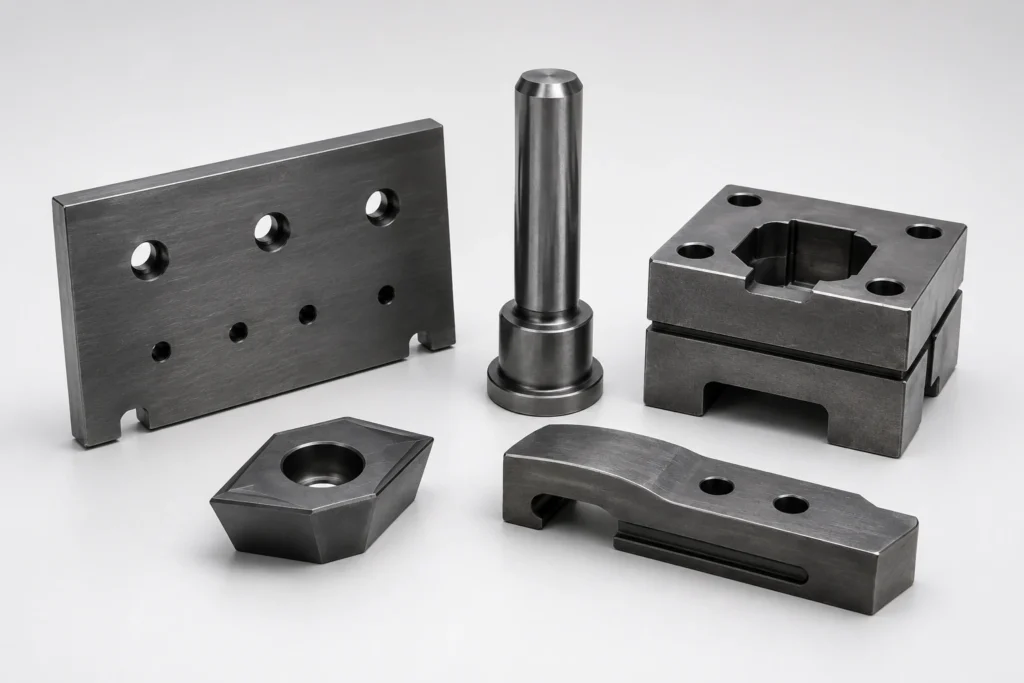 D2 tool steel CNC machined dies punches and wear components