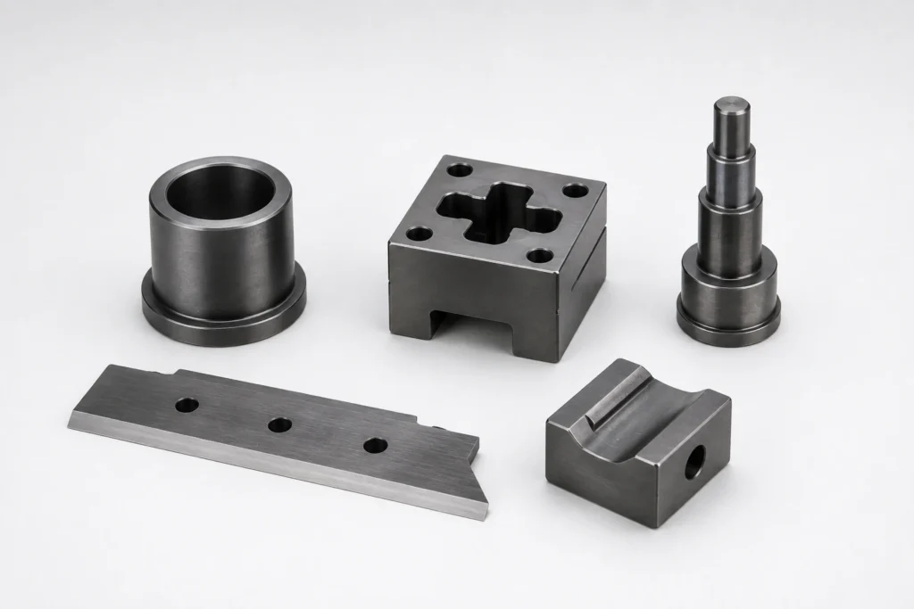 O1 tool steel CNC machined cutting tools dies and bushings