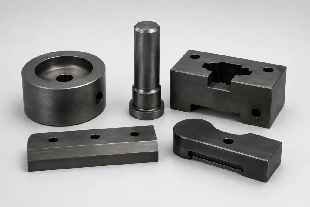 S7 tool steel CNC machined punches dies and impact tooling parts
