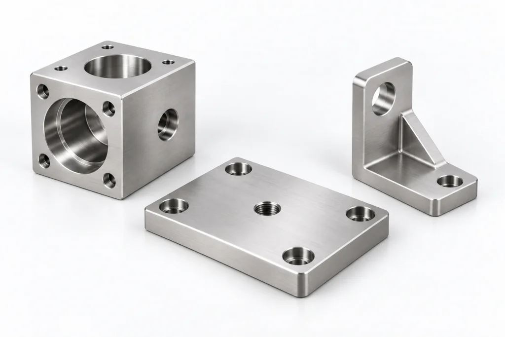 17-4 PH stainless steel CNC machined parts for high-strength industrial and aerospace applications