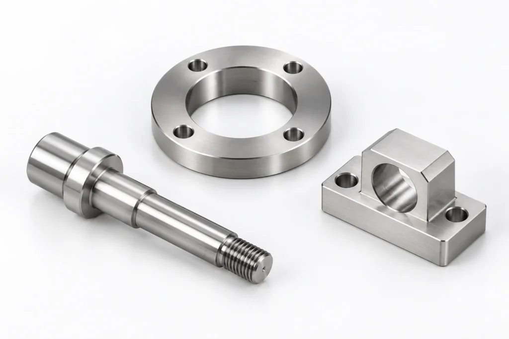 316 stainless steel CNC machined parts for marine, medical, and corrosion-resistant applications