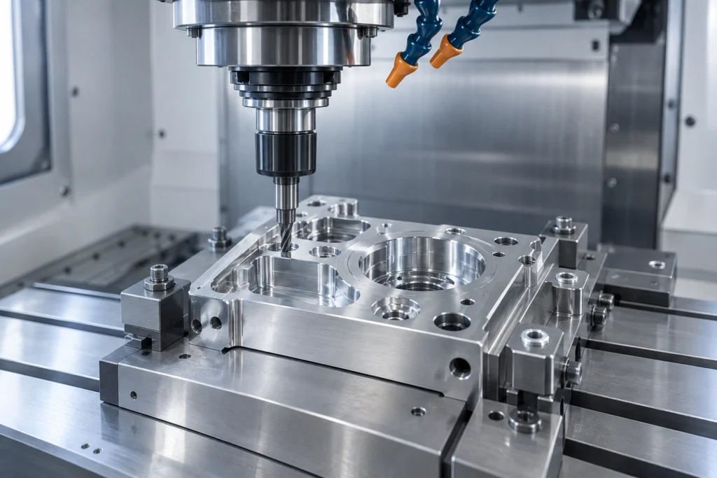 CNC milling of precision medical device components