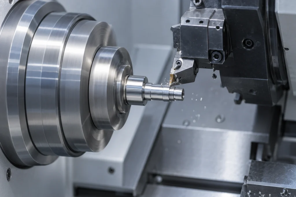 CNC turning of precision medical components