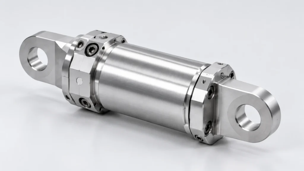 Precision machined actuator and control component for aerospace systems