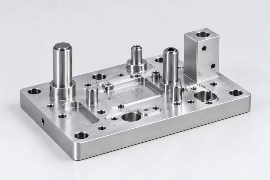 CNC machined fixture and tooling component for automotive production