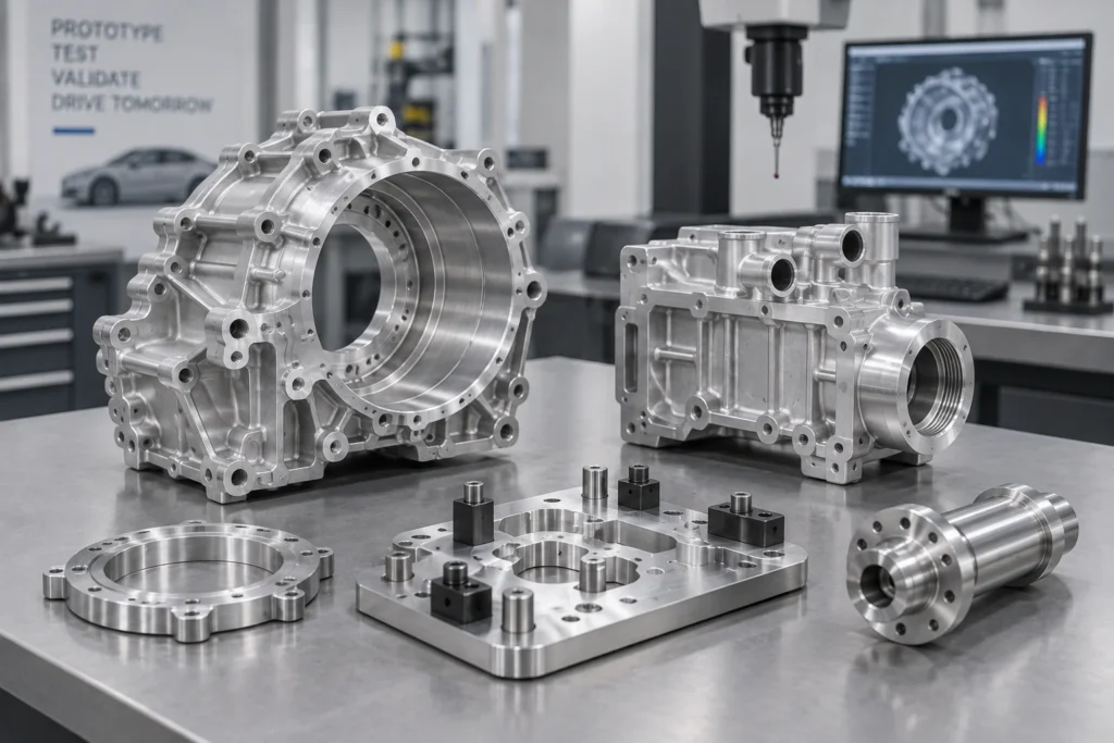 CNC machined automotive performance and aftermarket components