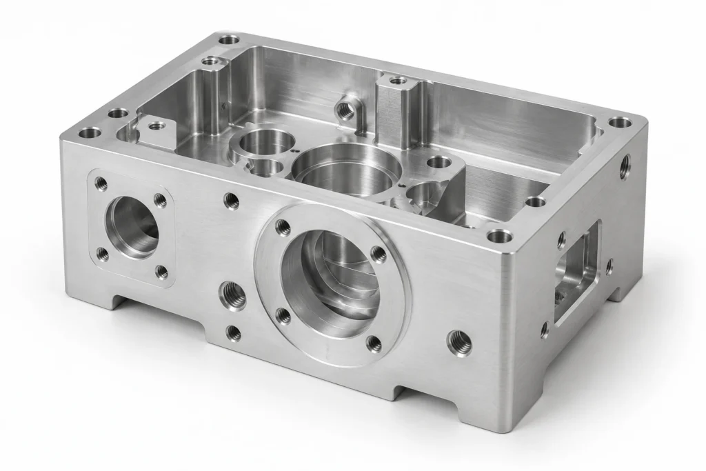 Precision CNC machined aluminum housings for small batch production