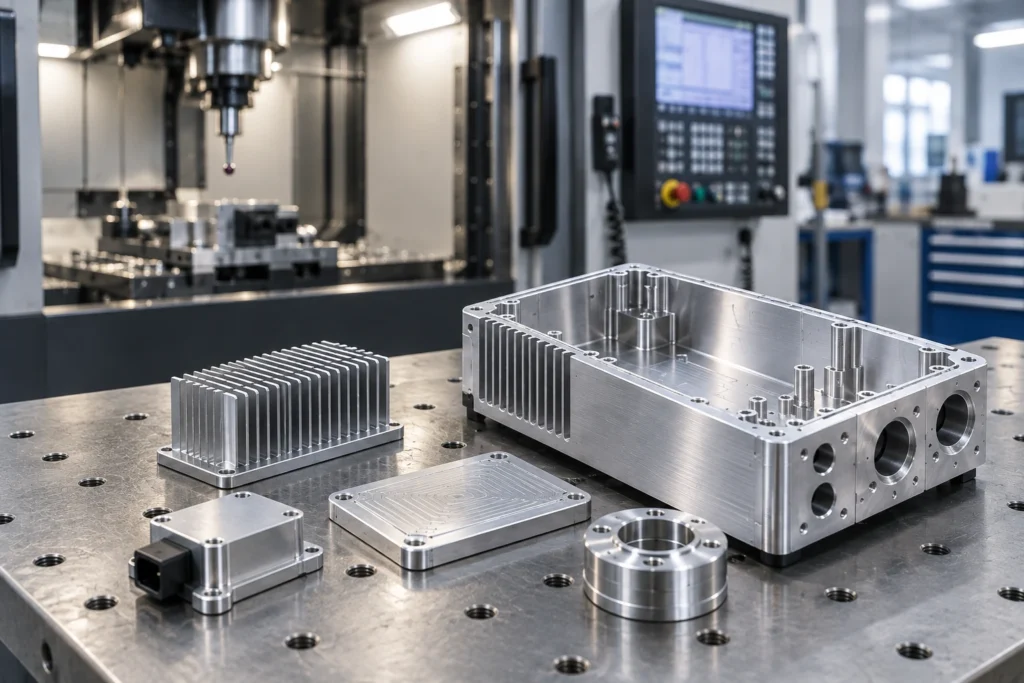 CNC machining for electronics components