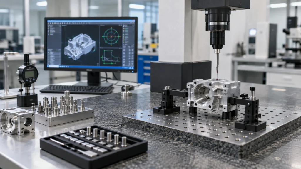 CNC machined components for measurement and test equipment