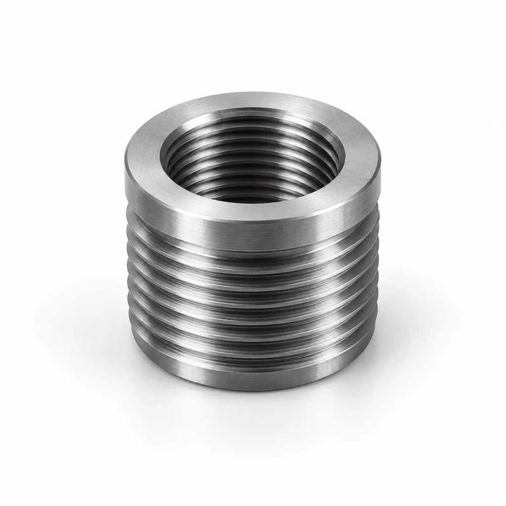 Threaded feature used for CNC hole and thread design review