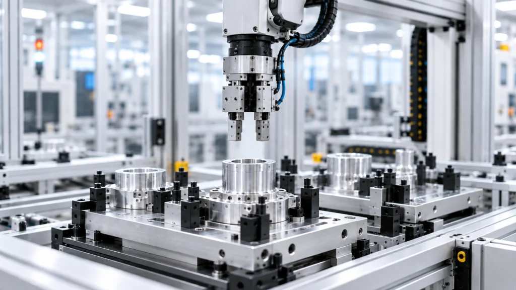 Custom industrial automation machinery and precision fixtures