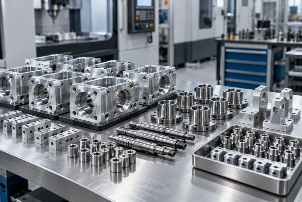 Precision machined automation components from prototype to low-volume production