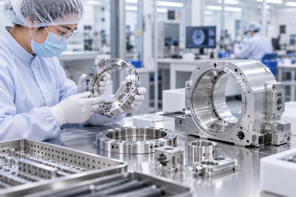 Precision CNC components for diagnostic medical equipment