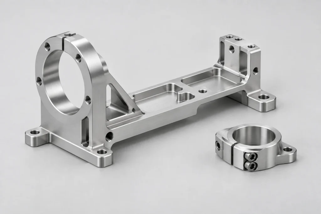 Precision machined housings and frames for medical devices