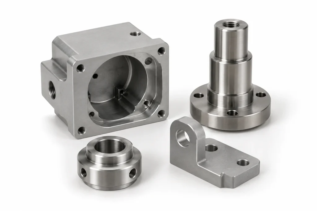 Precision CNC machined aluminum housings for small batch production