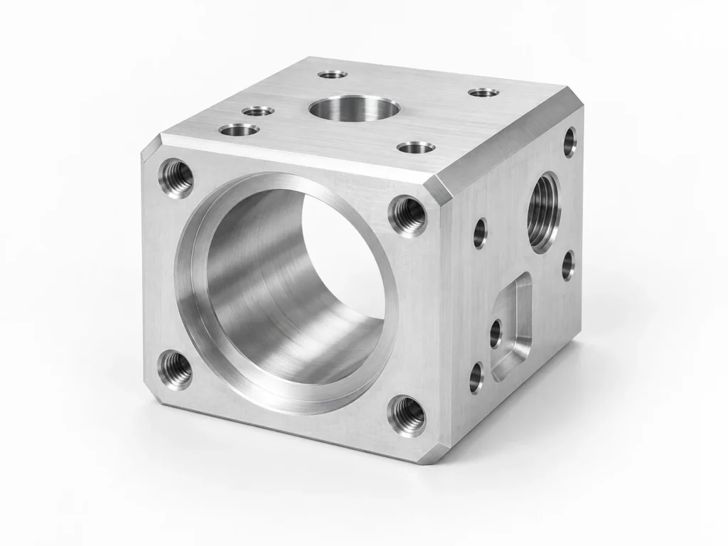 CNC machined prototype housing for fit and functional validation