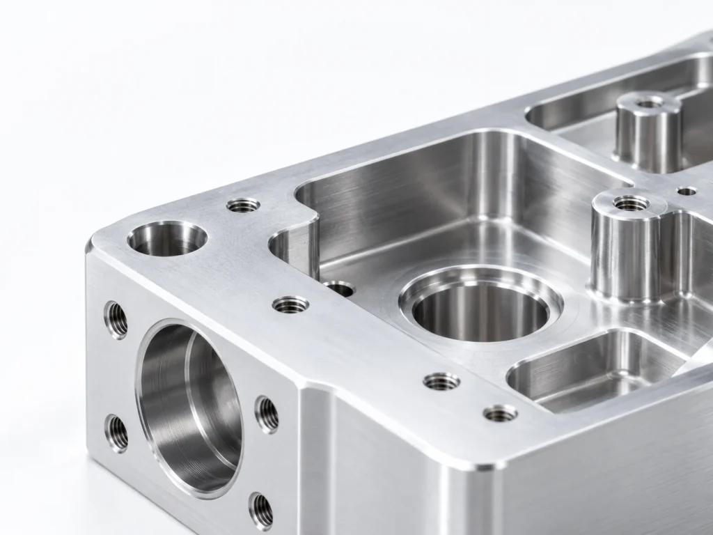 CNC prototype part used for design validation before production