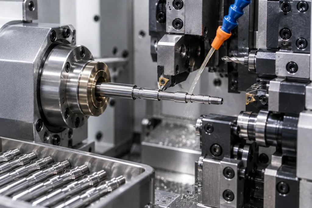 Swiss CNC machining for repeat production of precision small parts