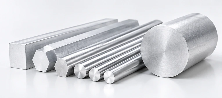Aluminum bar stock for Swiss CNC machining