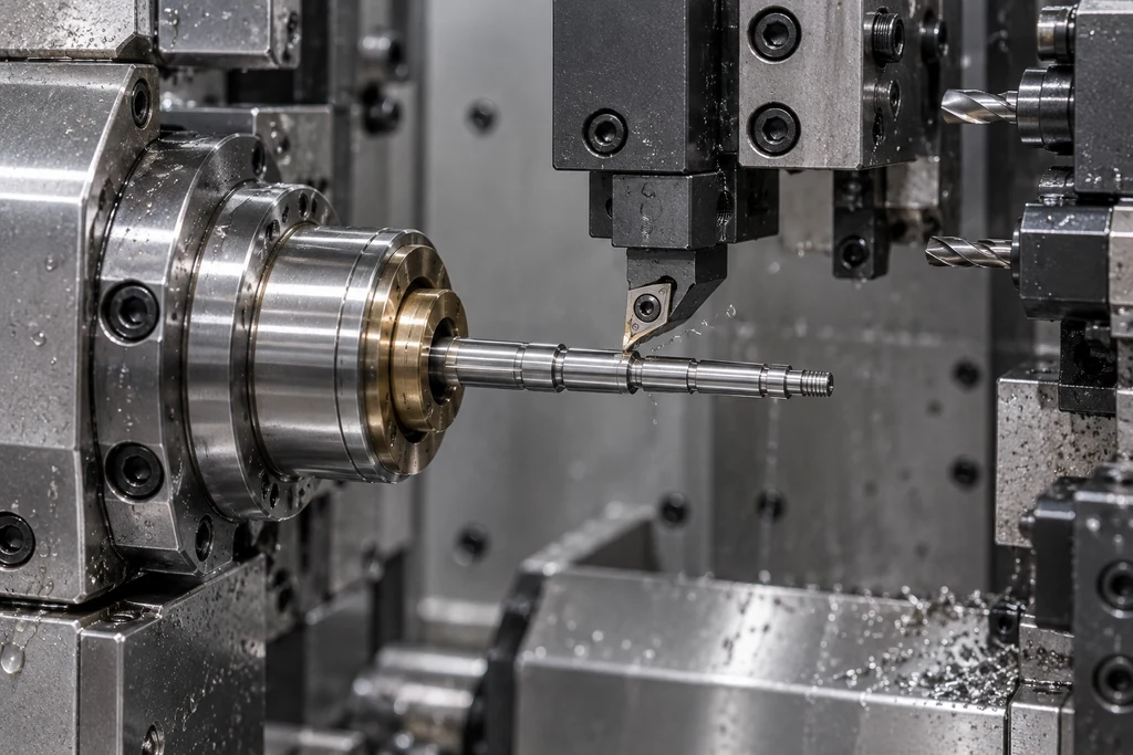 Swiss CNC machining of small-diameter precision parts