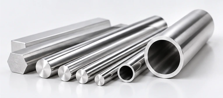 Stainless steel bar stock for Swiss CNC machining