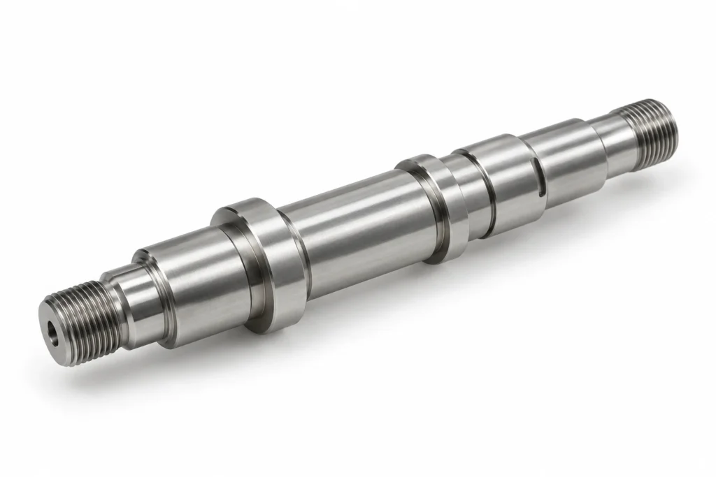 Precision CNC turned shafts for low-volume production