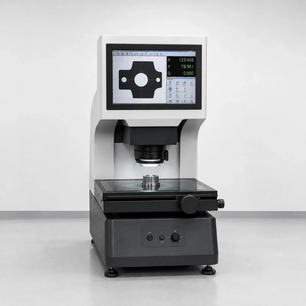 Vision inspection system for precision CNC parts